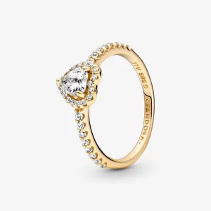 (image pour) Bague PANDORA Cœur surélevé - 159139C01