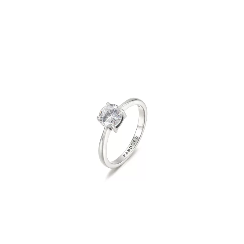(image pour) Bague PANDORA Sparkling Solitaire - 190052C01 - Afficher 2