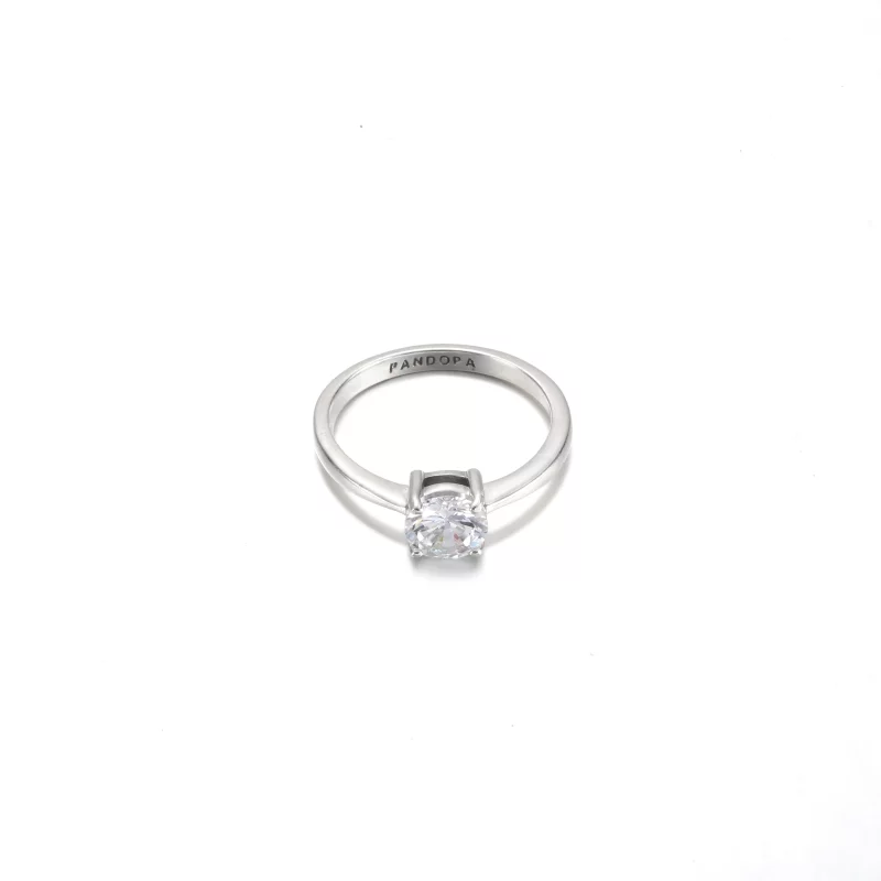 (image pour) Bague PANDORA Sparkling Solitaire - 190052C01 - Afficher 3