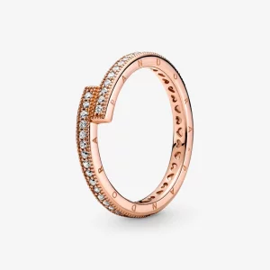 (image pour) Bague PANDORA étincelante à superposition - 189491C01