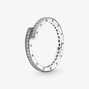 (image pour) Bague PANDORA Étincelante à Superposition - 199491C01