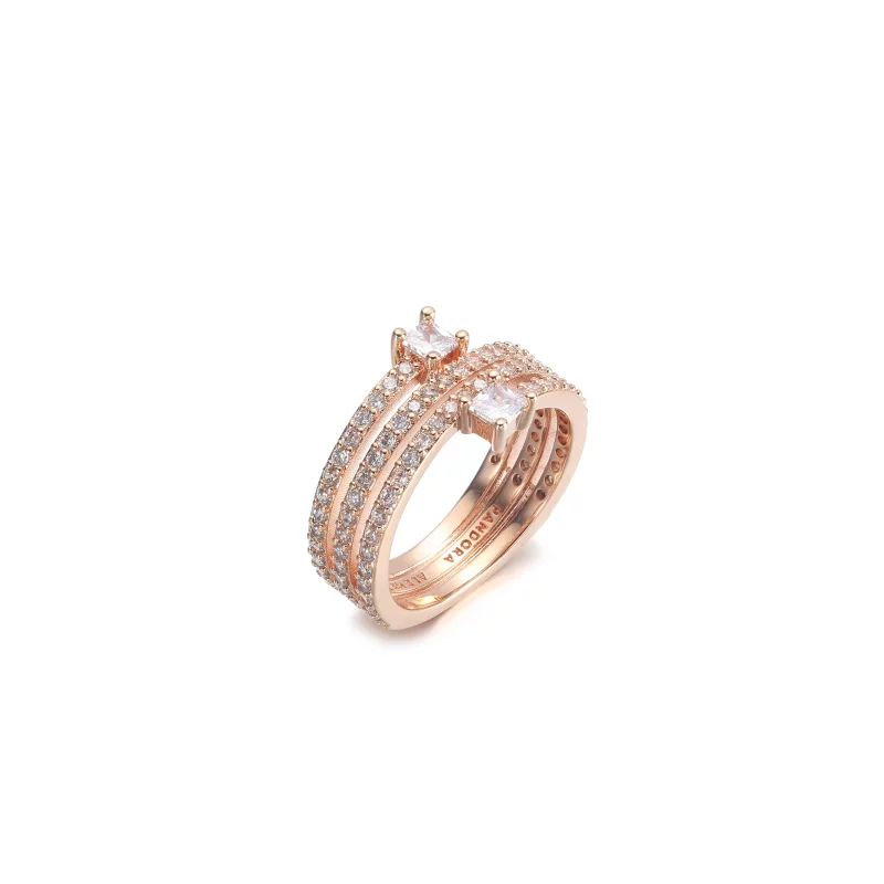 (image pour) Bague PANDORA Triple Spiral - 180051C01 - Afficher 3