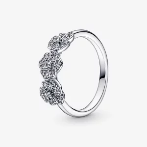 (image pour) Bague Triple Fleur Pensée PANDORA - 190786C01