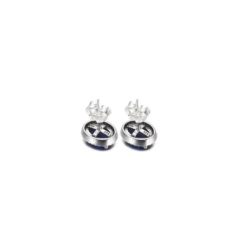 (image pour) Boucles d'oreilles clous PANDORA Sparkling Statement Halo - 290040C01 - Afficher 4