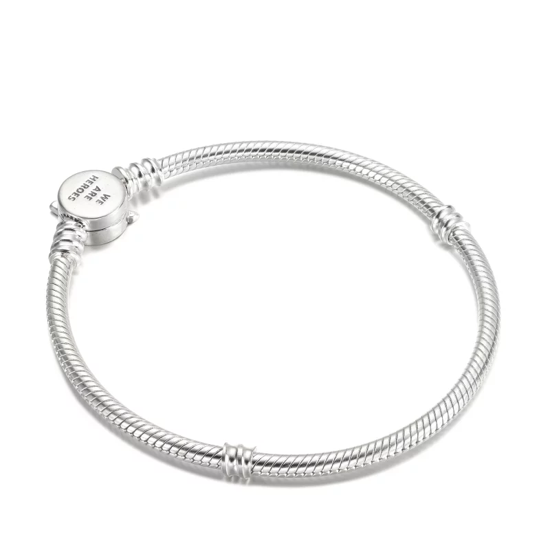 (image pour) Bracelet chaîne serpent avec fermoir logo Avengers de Pandora Moments Marvel - 5 - Afficher 3