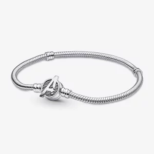 (image pour) Bracelet chaîne serpent avec fermoir logo Avengers de Pandora Moments Marvel - 590784C00