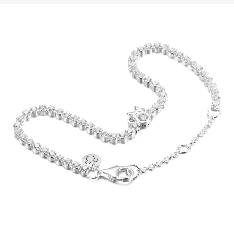 (image pour) Bracelet de tennis PANDORA Disney Minnie Mouse - 590107C01 - Afficher 2