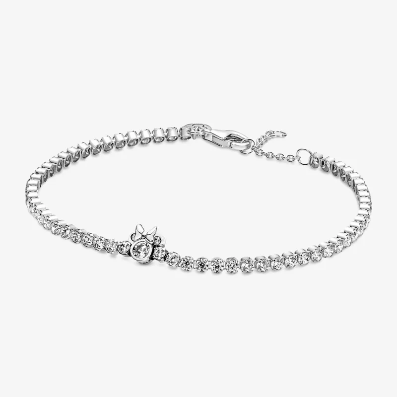 (image pour) Bracelet de tennis PANDORA Disney Minnie Mouse - 590107C01