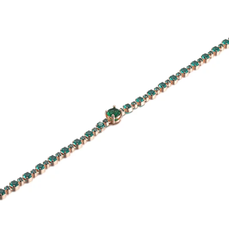 (image pour) Bracelet de tennis PANDORA étincelant avec pavé - 580044C01 - Afficher 5