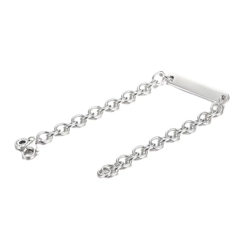 (image pour) Bracelet à maillons gravables PANDORA - 599523C00 - Afficher 3