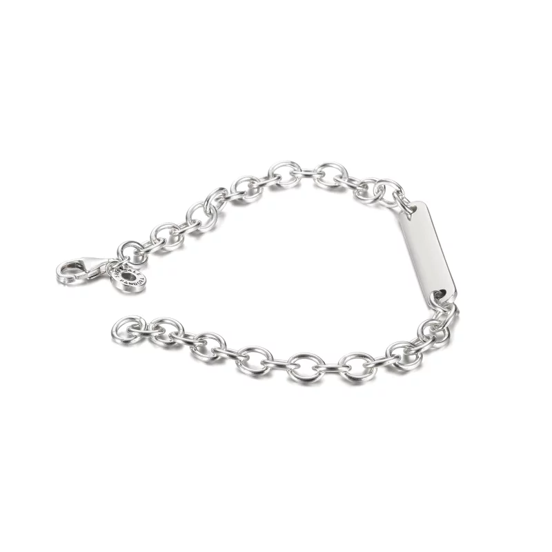 (image pour) Bracelet à maillons gravables PANDORA - 599523C00 - Afficher 4