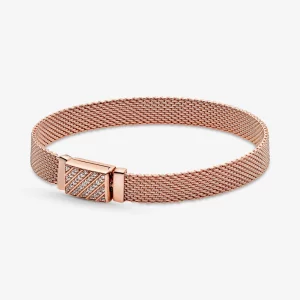 (image pour) Bracelet Pandora Reflexions à fermoir long pavé - 589358C01