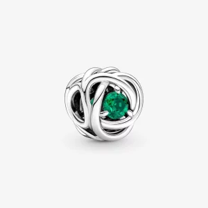 (image pour) Charm Cercle d'Éternité Vert de Mai PANDORA - 790065C08