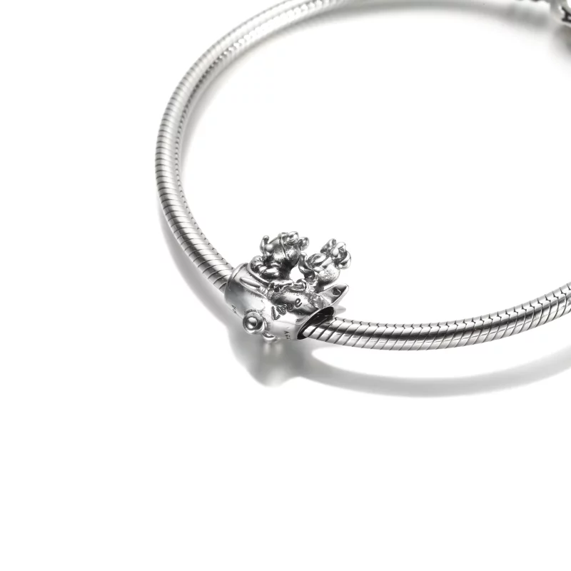 (image pour) Charm d'avion PANDORA Disney Mickey Mouse & Minnie Mouse - 790108C00 - Afficher 6