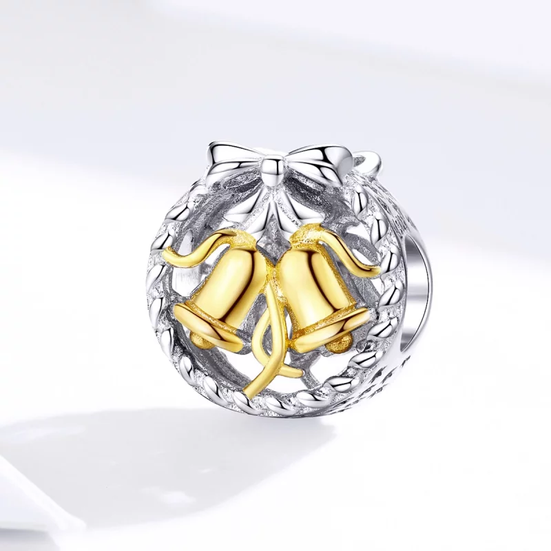 (image pour) Charm de Noël en argent de style Pandora - SCC1358 - Afficher 3