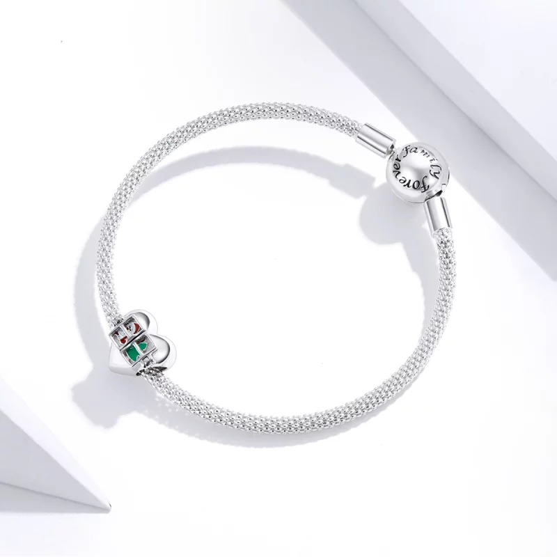 (image pour) Charm de Noël en argent style Pandora - BSC376 - Afficher 3