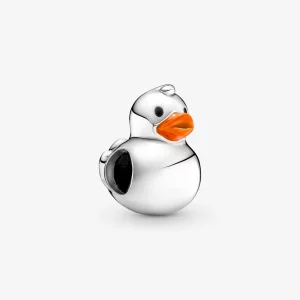 (image pour) Charm en caoutchouc poli PANDORA Canard - 799554C01