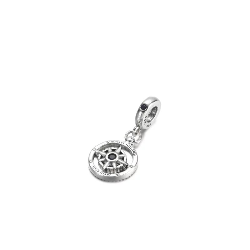 (image pour) Charm pandentif boussole tournante PANDORA - 790099C01 - Afficher 2