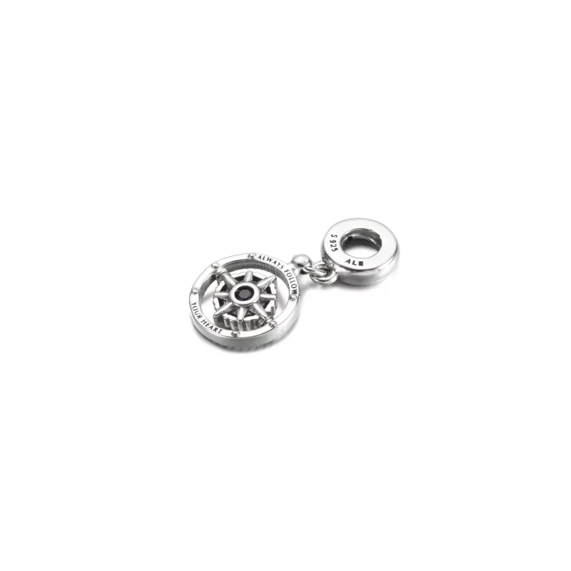 (image pour) Charm pandentif boussole tournante PANDORA - 790099C01 - Afficher 4