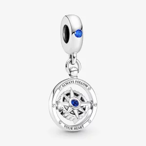 (image pour) Charm pandentif boussole tournante PANDORA - 790099C01