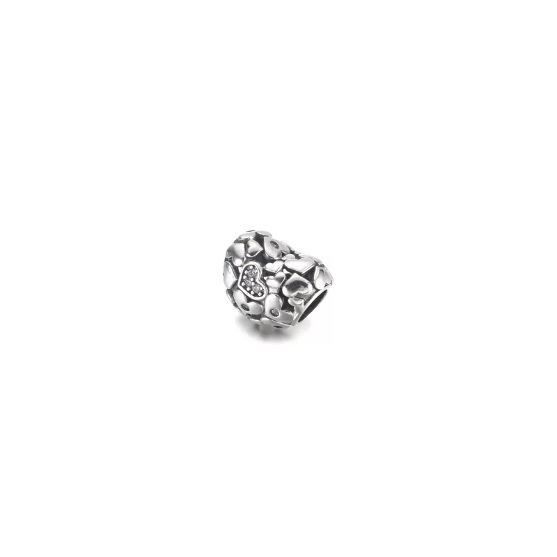 (image pour) Charm PANDORA Cœur Ajouré Étincelant - 791061C01 - Afficher 2