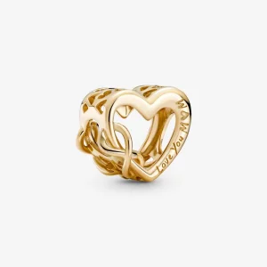 (image pour) Charm PANDORA "Je t'aime maman" en forme de cœur infini - 759515C00