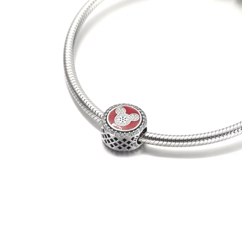 (image pour) Charm Pandora Joyeuses Fêtes avec Mickey 2021 - P-D-3598 - Afficher 5