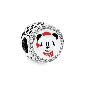 (image pour) Charm Pandora Joyeuses Fêtes avec Mickey 2021 - P-D-3598