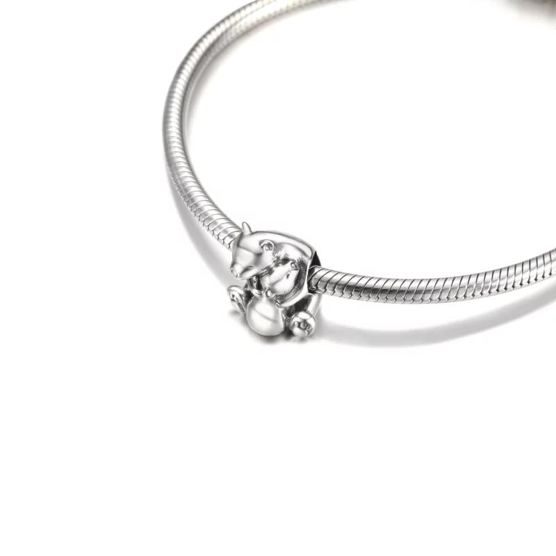 (image pour) Charm PANDORA Ours polaires enlaçants - 790032C01 - Afficher 6
