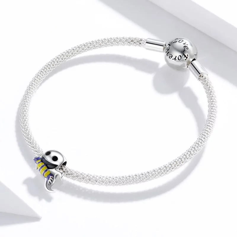 (image pour) Charm Pandora Style en argent "Troublemaker" - SCC1619 - Afficher 3