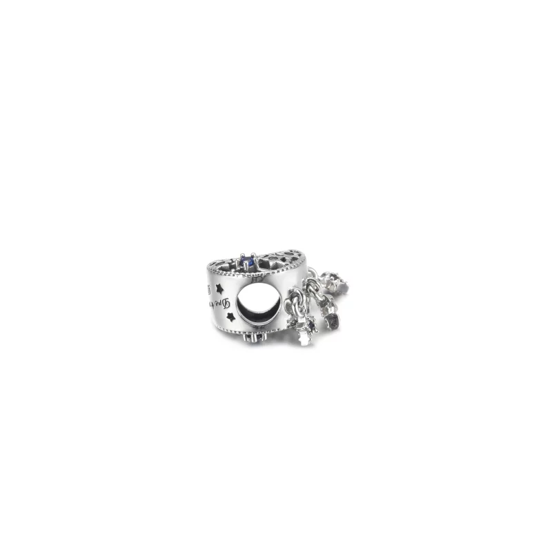 (image pour) Charm PANDORA Étoile & Croissant de Lune - 799643C01 - Afficher 3