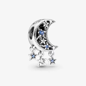 (image pour) Charm PANDORA Étoile & Croissant de Lune - 799643C01