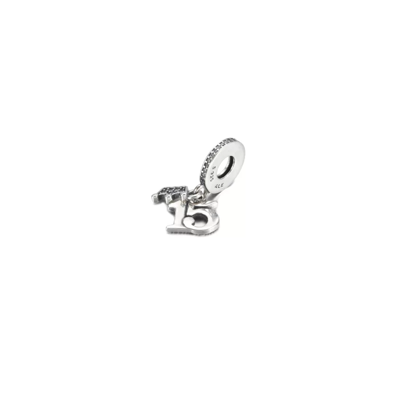 (image pour) Charm pendant anniversaire 15 ans PANDORA - 799540C01 - Afficher 2