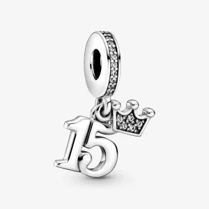 (image pour) Charm pendant anniversaire 15 ans PANDORA - 799540C01