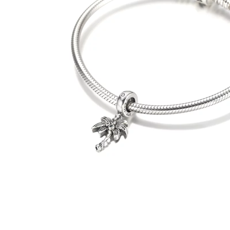 (image pour) Charm pendant PANDORA Palmier et Noix de Coco - 799438C01 - Afficher 6