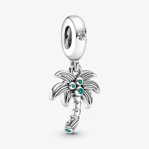 (image pour) Charm pendant PANDORA Palmier et Noix de Coco - 799438C01
