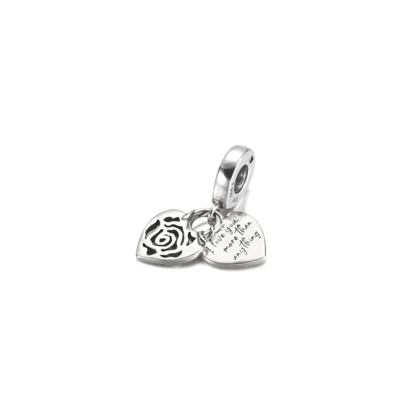 (image pour) Charmant pendentif à cadenas en forme de cœur PANDORA Rose - 790086C00 - Afficher 2