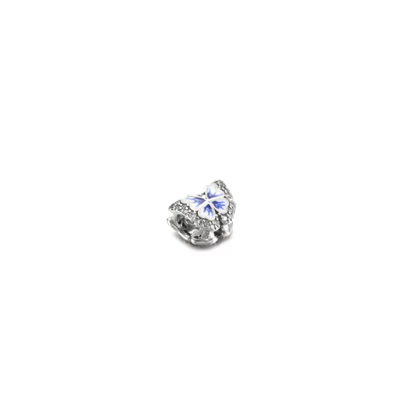 (image pour) Charmant Pendentif Étincelant Papillon Bleu PANDORA - 790761C01 - Afficher 4