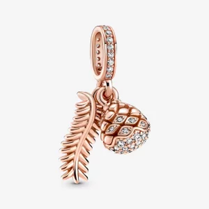 (image pour) Charmante breloque en forme de cône de pin scintillant PANDORA - 789557C01