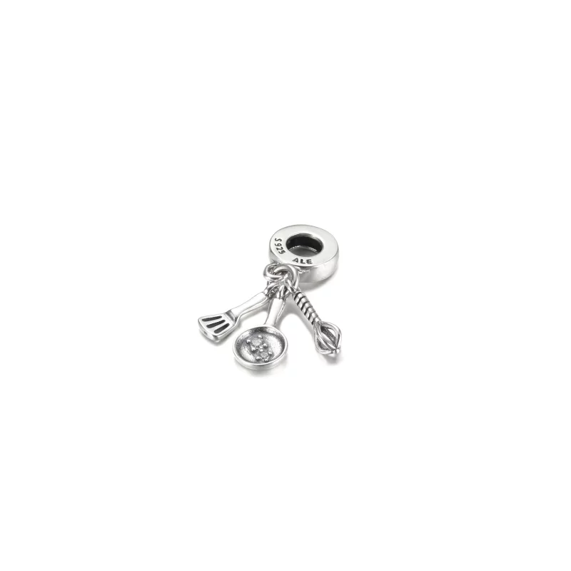 (image pour) Charms en forme de spatule, poêle à frire et fouet PANDORA - 799531C01 - Afficher 4
