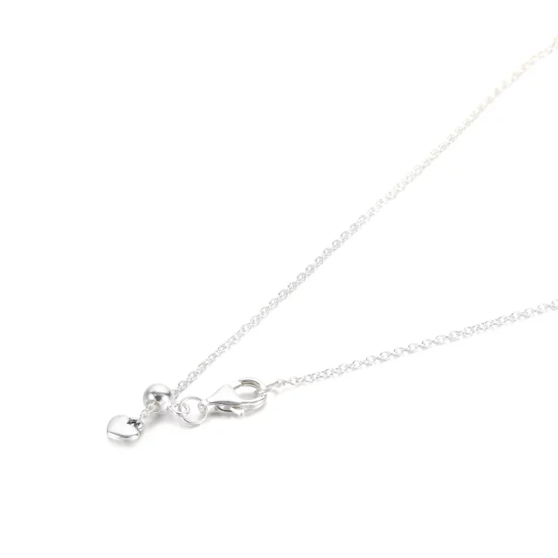 (image pour) Collier PANDORA avec pendentif en forme de cœur doré bombé - 399399C00 - Afficher 4