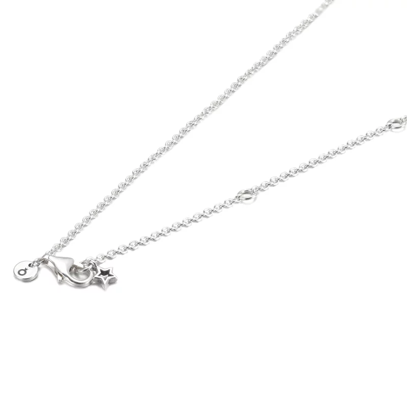 (image pour) Collier PANDORA Pavé Étoile Asymétrique - 390020C01 - Afficher 4