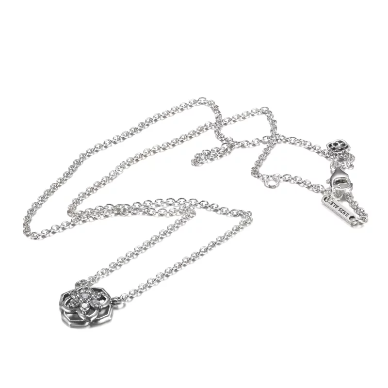 (image pour) Collier PANDORA rose pétales - 399370C01 - Afficher 5