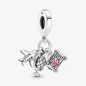 (image pour) PANDORA Avion, Globe & Charme Pendentif Valise - 799435C01