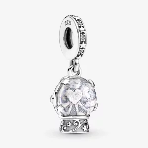 (image pour) PANDORA Boule à neige Charm Pendentif Ange - 790027C01
