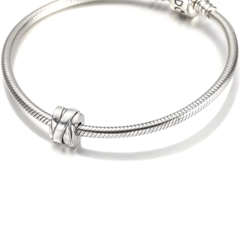 (image pour) PANDORA Charm Clip Nœuds Polis - 799502C00 - Afficher 5