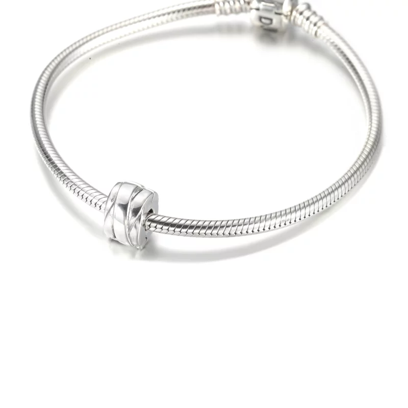(image pour) PANDORA Charm Clip Nœuds Polis - 799502C00 - Afficher 6