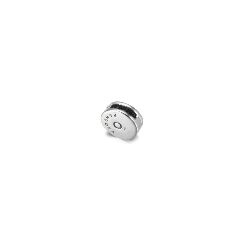 (image pour) PANDORA Charm Clip Pavé rose - 799362C01 - Afficher 3