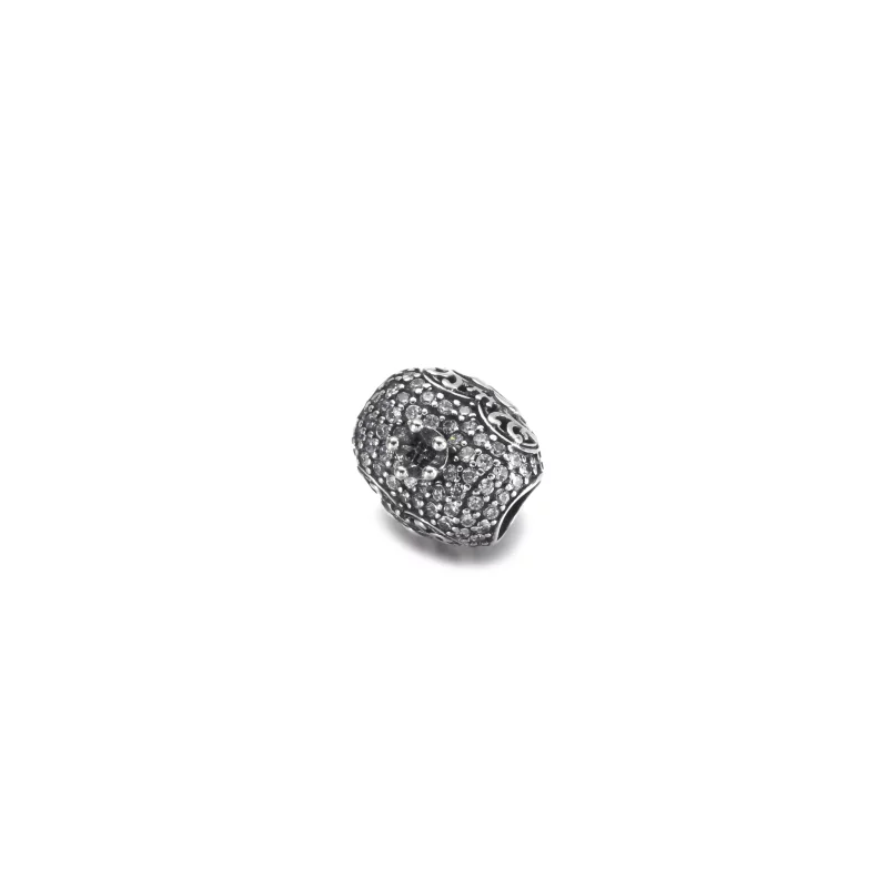 (image pour) PANDORA Charm Couronne Royale et Cœur - 790763C01 - Afficher 3