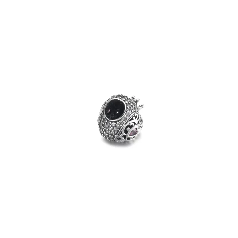 (image pour) PANDORA Charm Couronne Royale et Cœur - 790763C01 - Afficher 4
